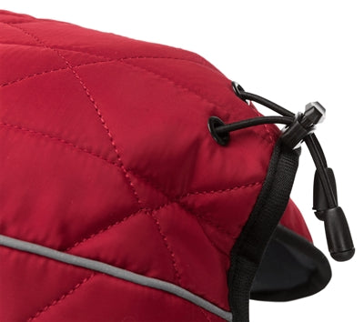 Ubranko dla psa Trixie minot czerwone 40 cm - ocieplany polar, odblaskowe paski, regulowany pasek na brzuchu