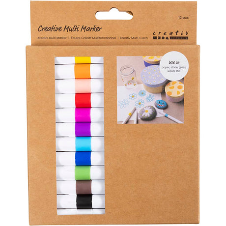 Firma Creativ https: www.cchobby.nl kreatywny-multi-marker-grubość-linii-4-mm-różne-kolory-12-części-1-pudełko