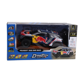 Dynatech rc peugeot 3008 dkr maxi 1:16 + światło