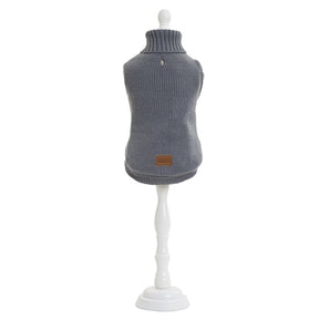 Sweter Croci Dog w kolorze moskiewskim szary