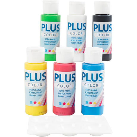 Plus color https: www.cchobby.nl plus-color-farba akrylowa-primary-colors-6x60-ml-1-doos