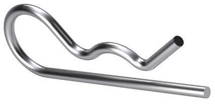 Zacisk sprężynowy pojedynczy 6mm d11024 l=100mm | 10 sztuk