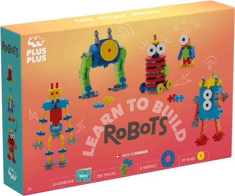 Plus-plus nauka budowania robota 275-częściowy zestaw konstrukcyjny - 3963 - zabawki konstrukcyjne - zabawki konstrukcyjne - zestaw z klockami - od 5 lat
