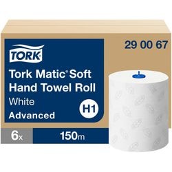 Ręcznik w rolce Tork h1 matic Advanced biały 2-warstwowy