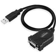 Adapter USB na port szeregowy ewent em1016 czarny