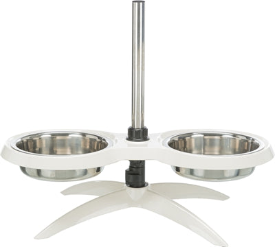 Trixie Feeding Standard Psa Bar Melamine Stal nierdzewna biała