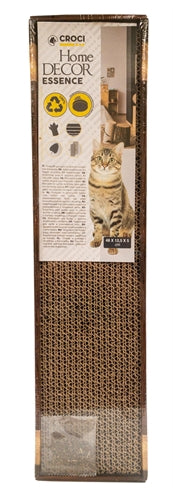 Deska do drapania Croci Home Decor z nadrukiem drewna wenge w kolorze ciemnobrązowym