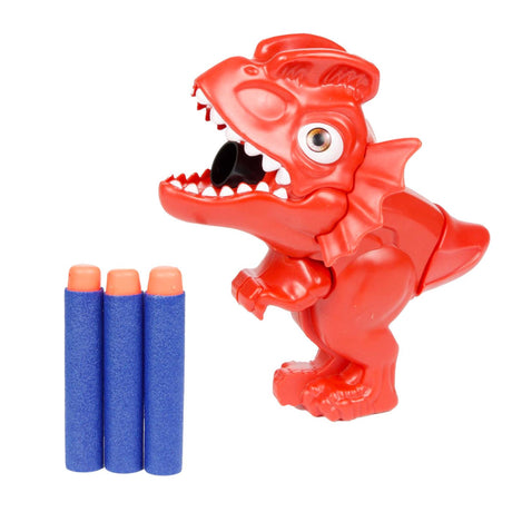 Mini pistolet dinozaurów ze strzałkami Toi-toys World of Dinozaury, 4 szt.