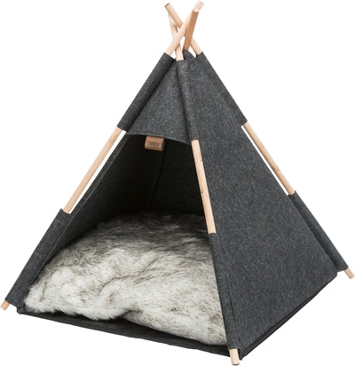 Tipi do legowiska dla kota Trixie w kolorze antracytowym