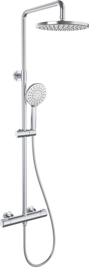 Plieger voda - compleet thermostatisch douchesysteem - chroom