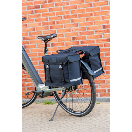 Newlooxs torba New Looxs podwójna sakwa kempingowa czarna | 66l