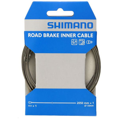 Linka hamulca Shimano, szosowa, stal nierdzewna 2050 mm