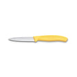 Nóż do obierania Victorinox żółty ząbkowany szpiczasty 8cm