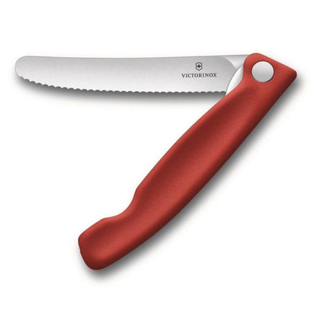 Nóż stołowy składany Victorinox w kolorze czerwonym