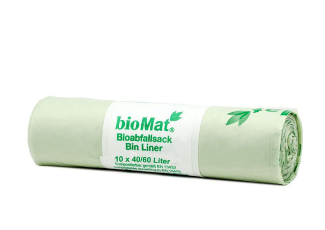 Biomat kompostowalne worki na śmieci 40 60L - 10 szt.