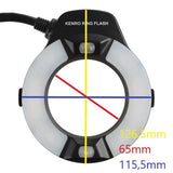 Lampa błyskowa Kenro TTL makro KFL201C do Canona