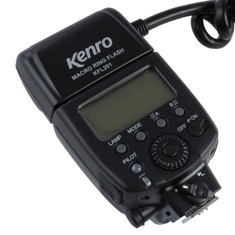 Lampa błyskowa Kenro TTL makro KFL201N do Nikona