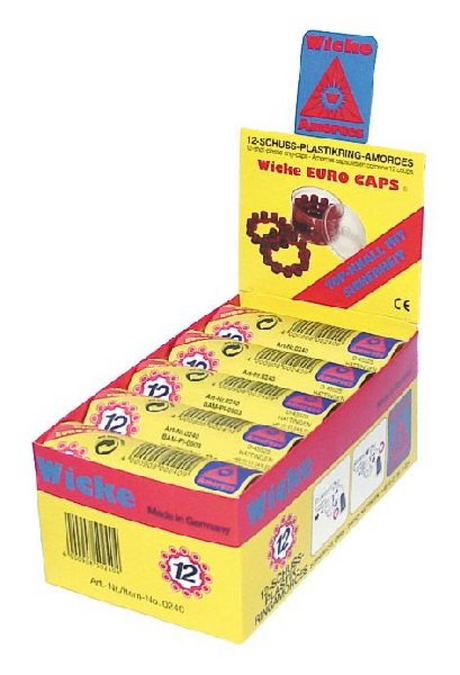 Wicke ringamorces (12 strzałów, 5 tub w rolce)