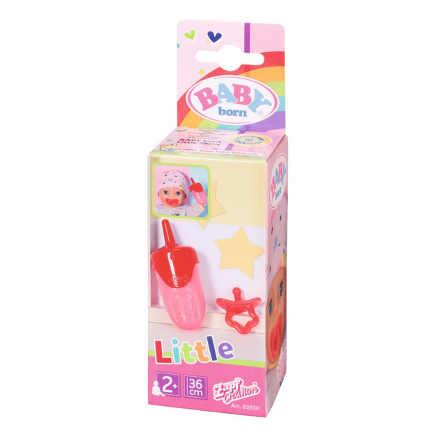 Zapf Baby Born butelka i smoczek 36 cm, różne | 2 szt