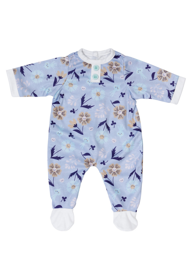 Baby born speelpak blauw 43cm