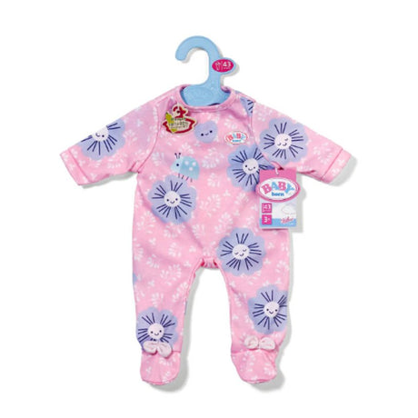 Różowy kombinezon Baby Born w kwiaty (43 cm)