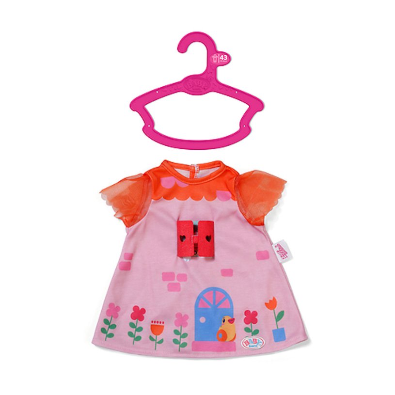 Baby born jurk huis 43cm