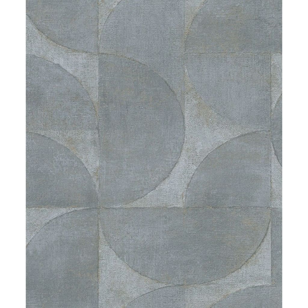 North Wall Noordwand Wallpaper Vintage Deluxe Graphic Circle Metallic