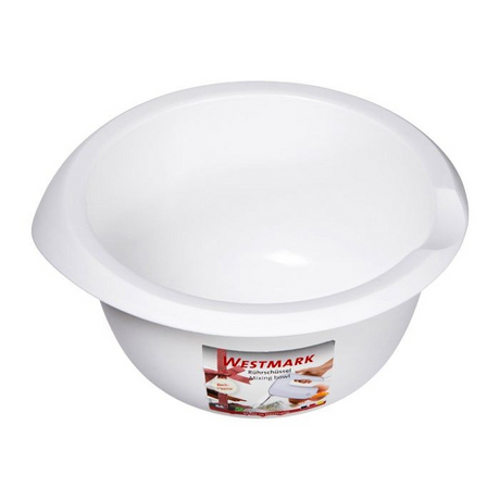 Miska do miksowania Westmark, 2,5 l, z dzióbkiem, plastik, biała, 3152227w