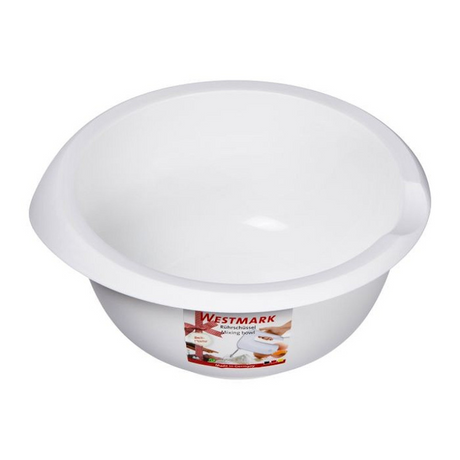 Miska do miksowania Westmark, 3,5 l, z dzióbkiem, plastik, biała, 3154227w