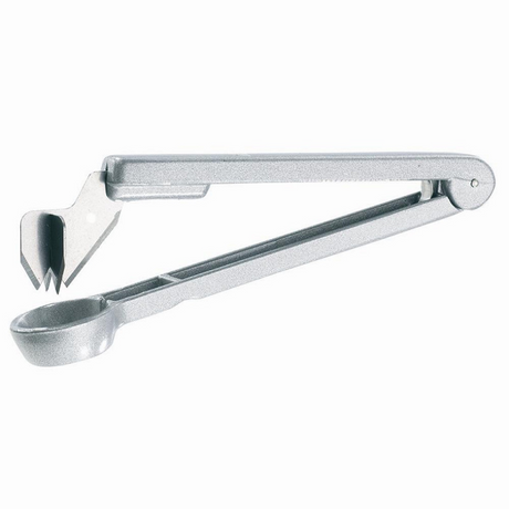Miska do śliwek Westmark do śliwek gotowych do spożycia, długość 16,7 cm, aluminium, powłoka dopuszczona do kontaktu z żywnością, ostrze ze stali nierdzewnej, steinex, srebro, 40102260