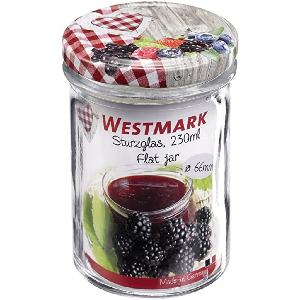 Westmark szklany słoik na dżem 230 ml 6,6 cm