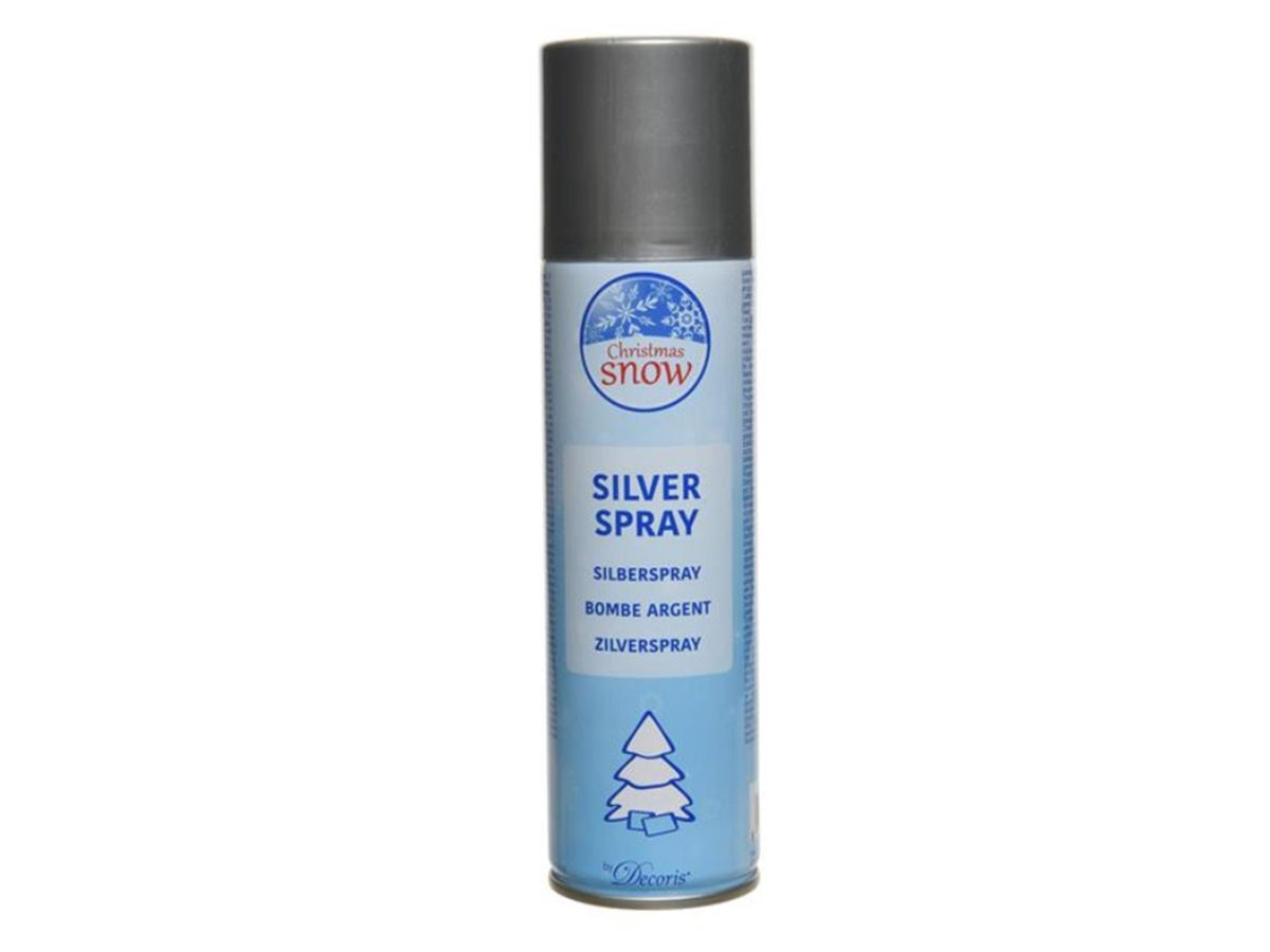 Decoris spray dekoracyjny srebrny 150ml srebrny