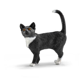 Schleich bawi się figurką kota stojącego