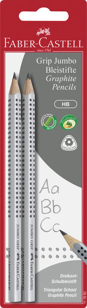 Zestaw ołówków Faber Castell FC-111992, 2 sztuki jumbo, o twardości uchwytu HB