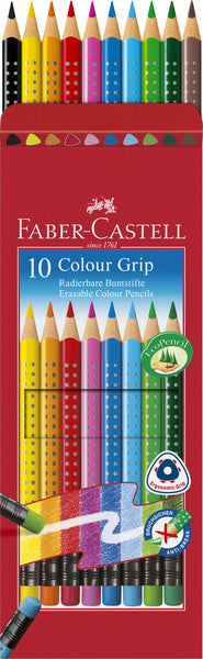 Ołówek Faber Castell FC-116613 Faber-Castel Grip 2001 Piórnik zmazywalny 10 sztuk