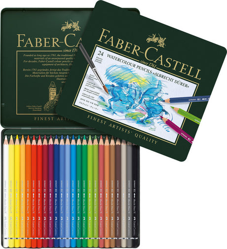 Ołówek akwarelowy Faber-castell - Albrecht Durer - puszka 24 sztuki - fc-117524