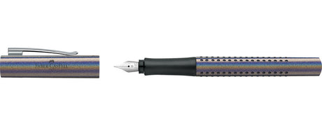 Pióro wieczne Faber Castell FC-140842 Faber Castell Grip Glam M Srebrny
