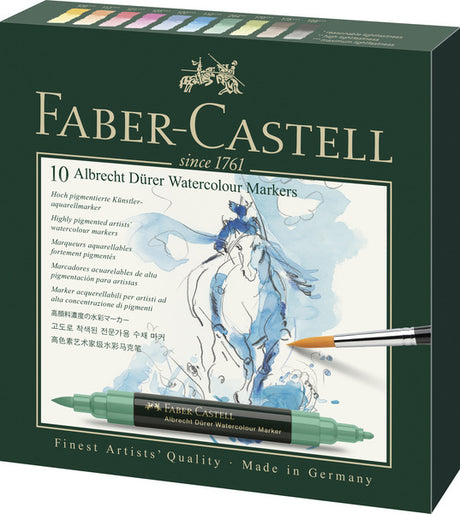 Marker akwarelowy Faber-castell - Albrecht Durer - pudełko 10 sztuk - fc-160310