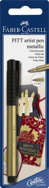 Pióro do rysowania Faber Castell FC-167397 Pitt Artist Pen 250 Gold
