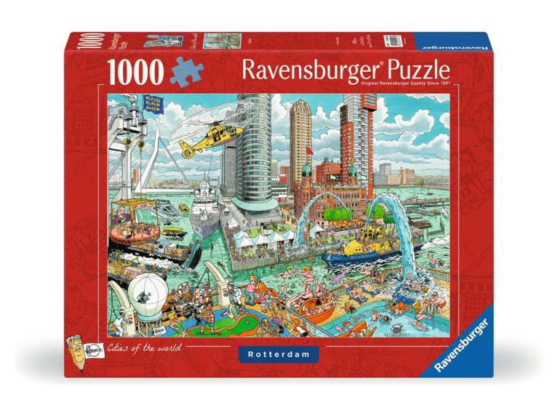Ravensburger Jigsaw Puzzle Fleroux Rotterdam, 1000st.