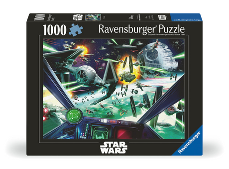 Puzzle Ravensburger Star Wars – kokpit x-winga – 1000 elementów