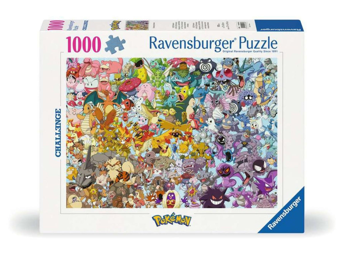 Ravensburger Jigsaw Puzzle Pokémon Postacie, 1000st.