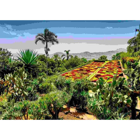 Puzzle Ravensburger Ogród Botaniczny, Madera 1000 elementów