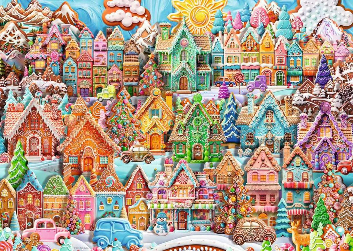 Ravensburger koekjeskerstdorp 1000pcs