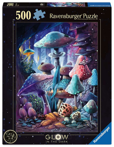 Puzzle Ravensburger Moonlight grzyby (starline) 500 elementów