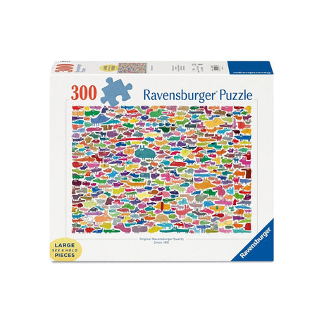 Ravensburger – 387 psów, jeden kot – układanka – 1000 elementów
