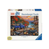 Ravensburger – jezioro o zachodzie słońca – układanka – 300 elementów