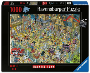 Ravensburger – zestaw filmowy 2: Nawiedzony dom – układanka – 1000 elementów