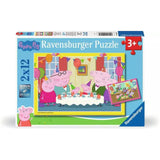 Ravensburger Jigsaw Puzzle Peppa Świnia Peppa, 2x12 PCS.