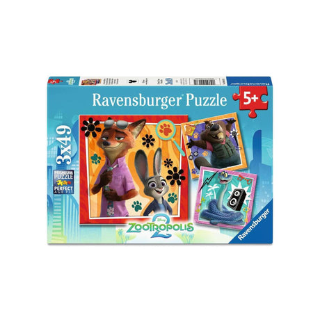 Puzzle Ravensburger zootopia 2 3x49 elementów